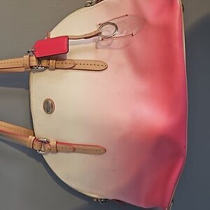 Coach pink bag